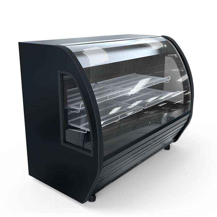 Vitrina Refrigerada Imbera Bhs F Negra Leds